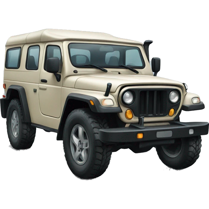 Thar car emoji