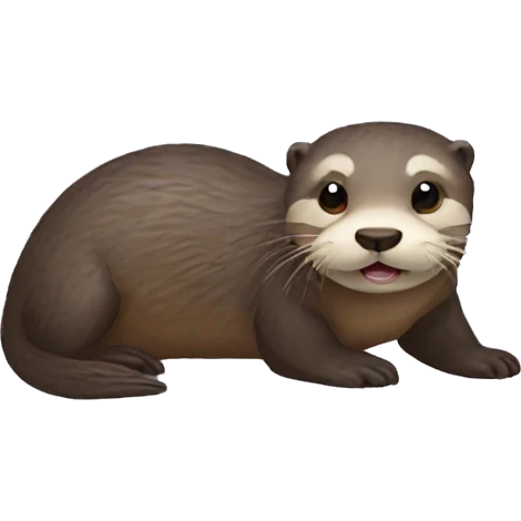 otter curious emoji