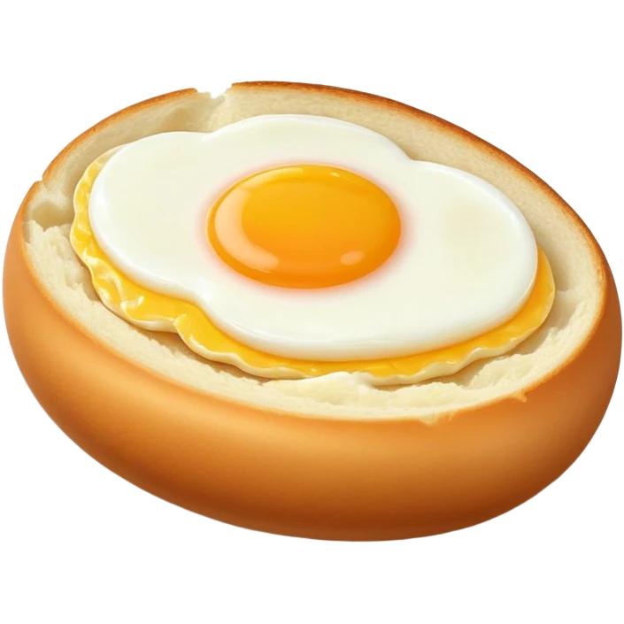 Korean egg bread, simple and appetizing emoji