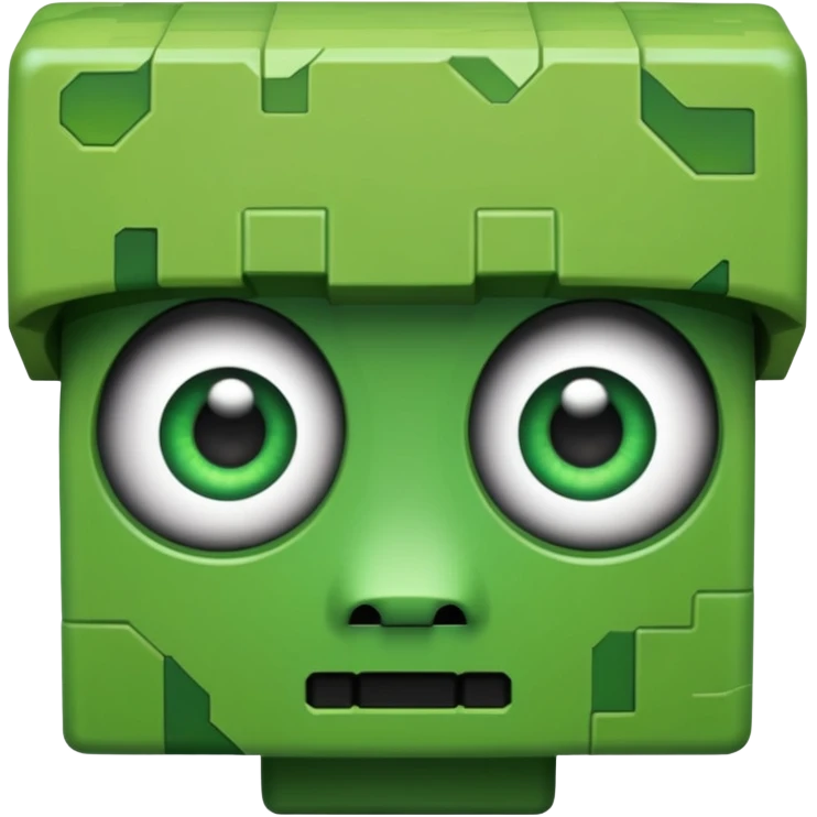 minekraft alien emoji