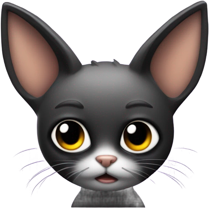 Bat kitty emoji