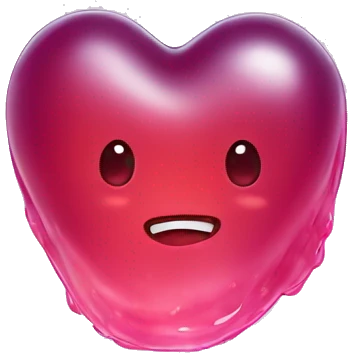 jelly heart emoji