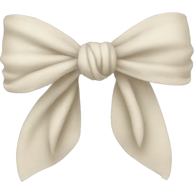 bow scarf emoji