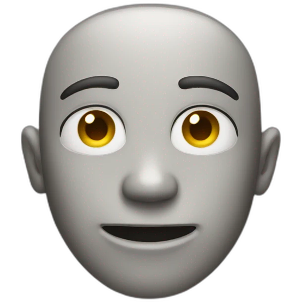 empty smile emoji
