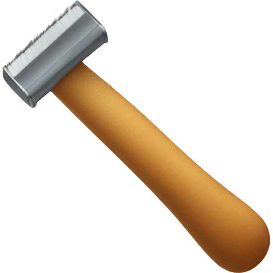 Plush razor  emoji