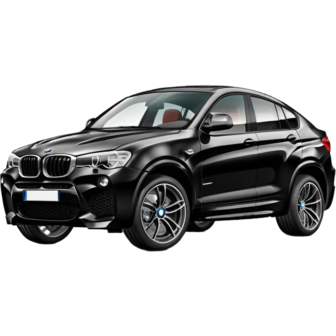 Black BMW x4M  emoji