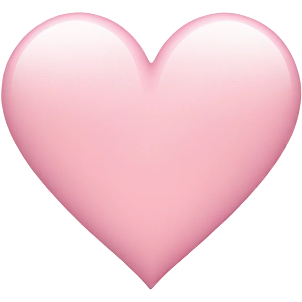 🩷 this emoji but pastel pink emoji
