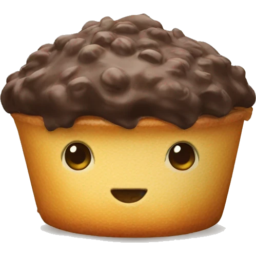 Truffle pastry emoji