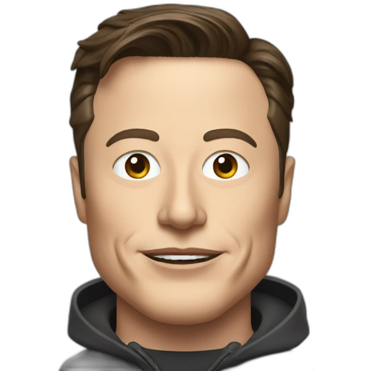 elon musk with mask emoji