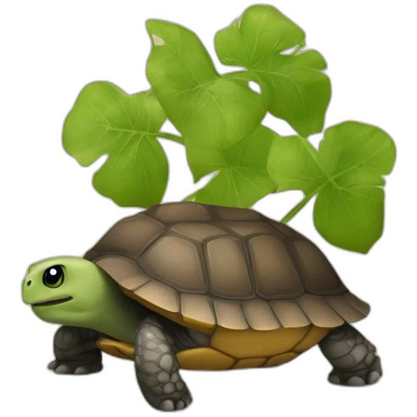 Castor sur tortue emoji
