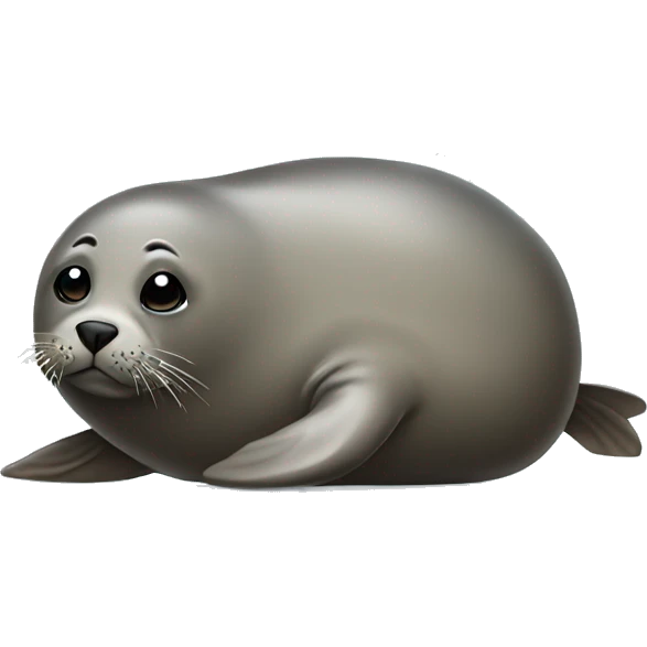 seal with itchy leg emoji