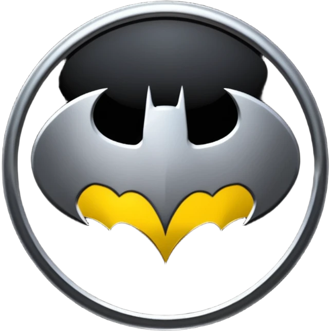 batman logo emoji