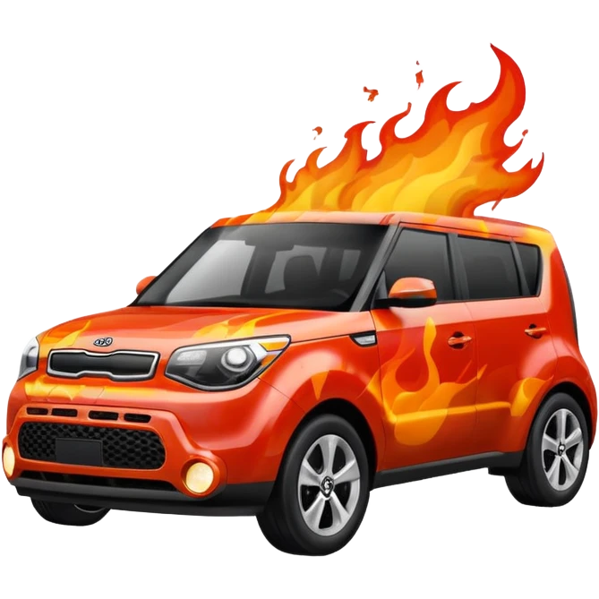 kia soul on fire emoji