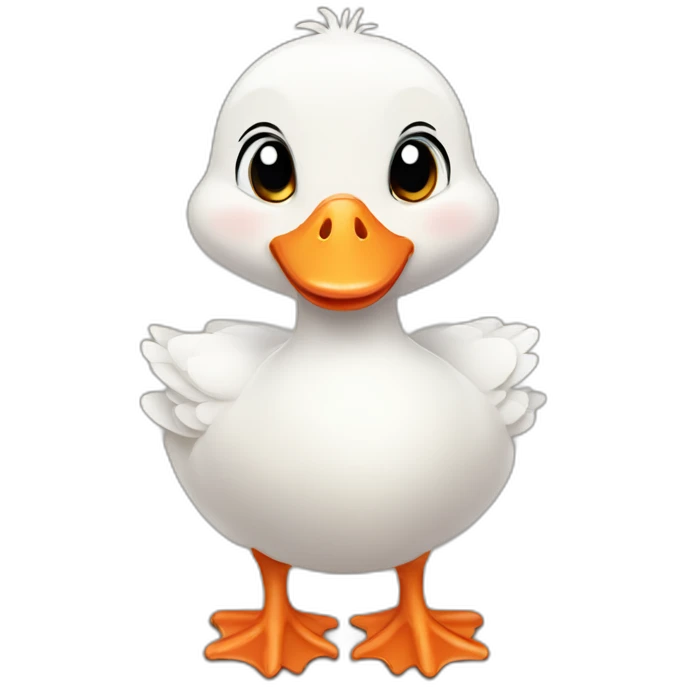 cute baby goose emoji