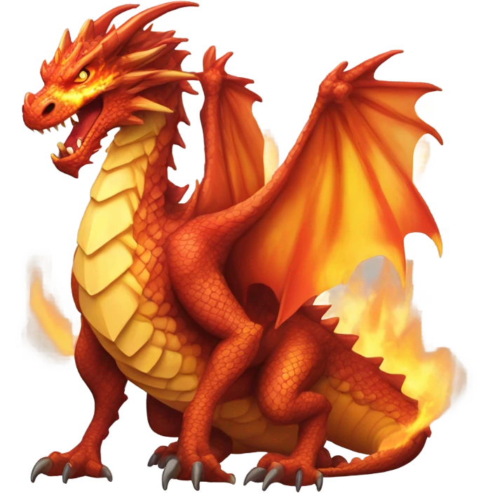fire dragon emoji