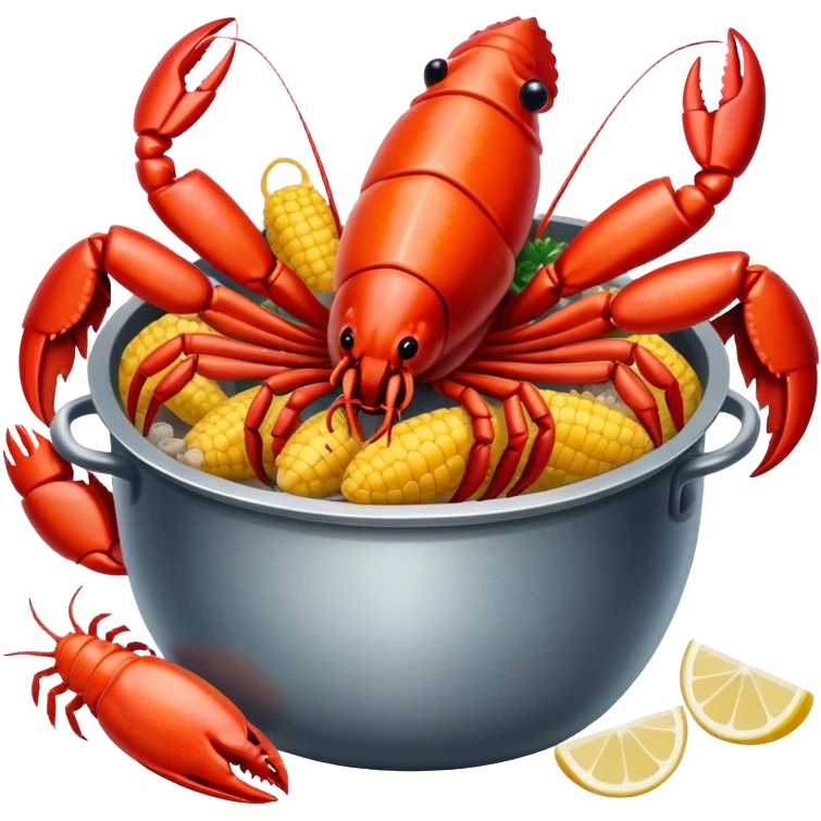 Seafood boil crawfish emoji