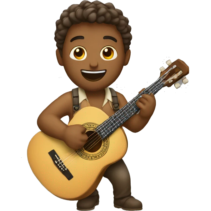 Hombre Tocando cavaquinho emoji