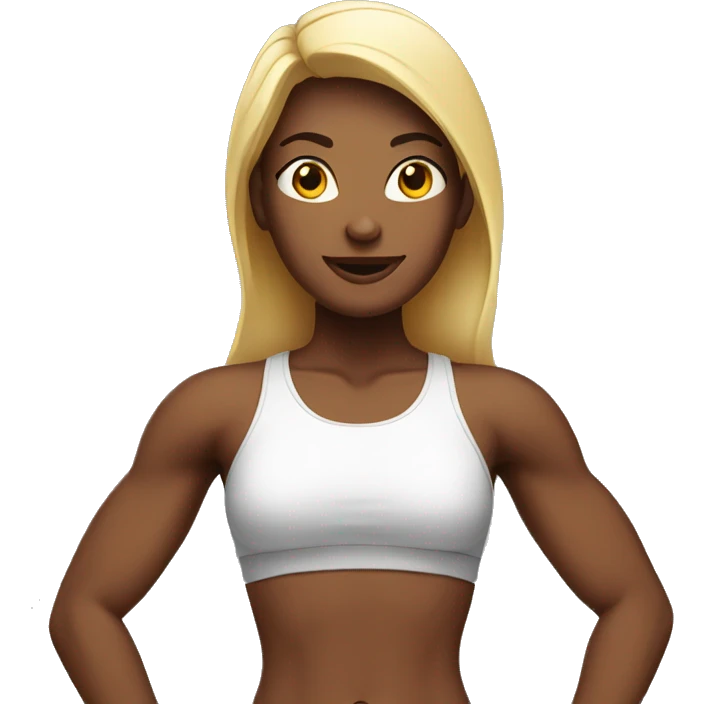 fitness body woman emoji