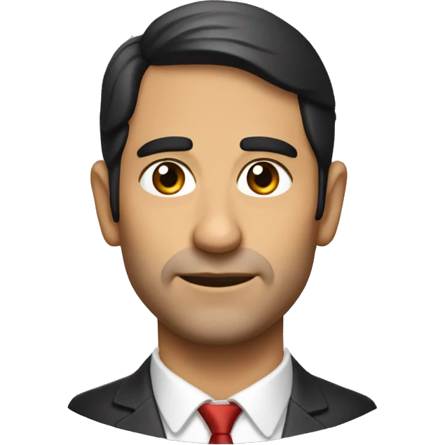 Una señor rubio sin cejas emoji
