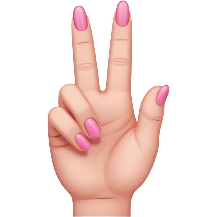 pink middle finger  emoji