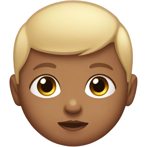 A baby  emoji