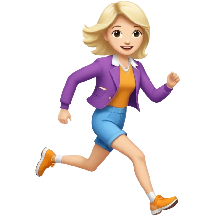 Running to brunch club  emoji