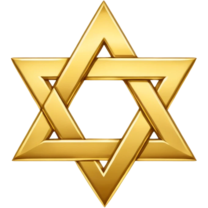 jew symbol with NO! writing  emoji