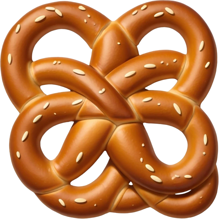 Pretzel emoji