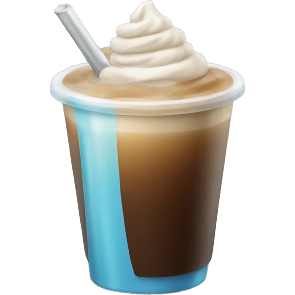 Ice coffe emoji