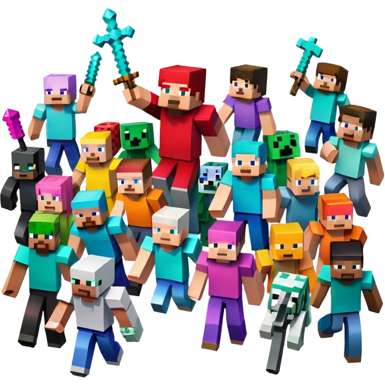 Minecraft mob emoji