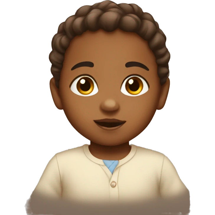 Brownskin baby emoji