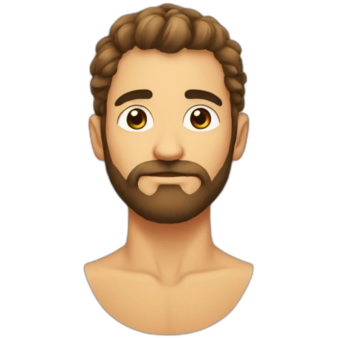 circle shaped chest hair emoji