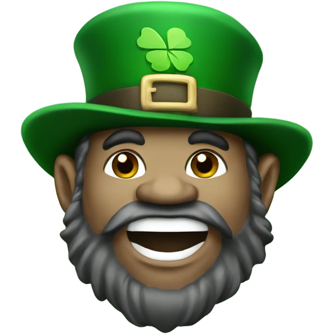 Leprechaun football  emoji
