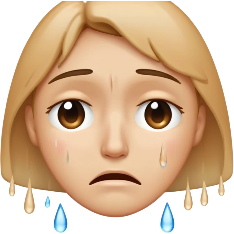 crying face with tears  emoji