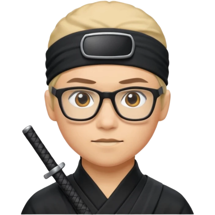 ninja nerd emoji