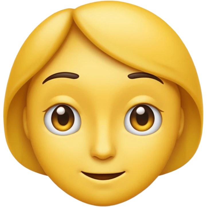 Emoji giving side eye emoji