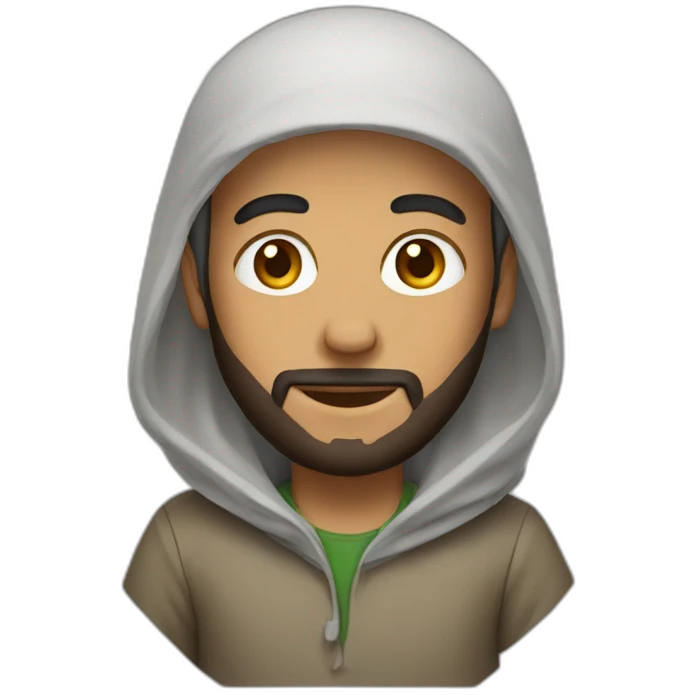 guy with muslim cap emoji