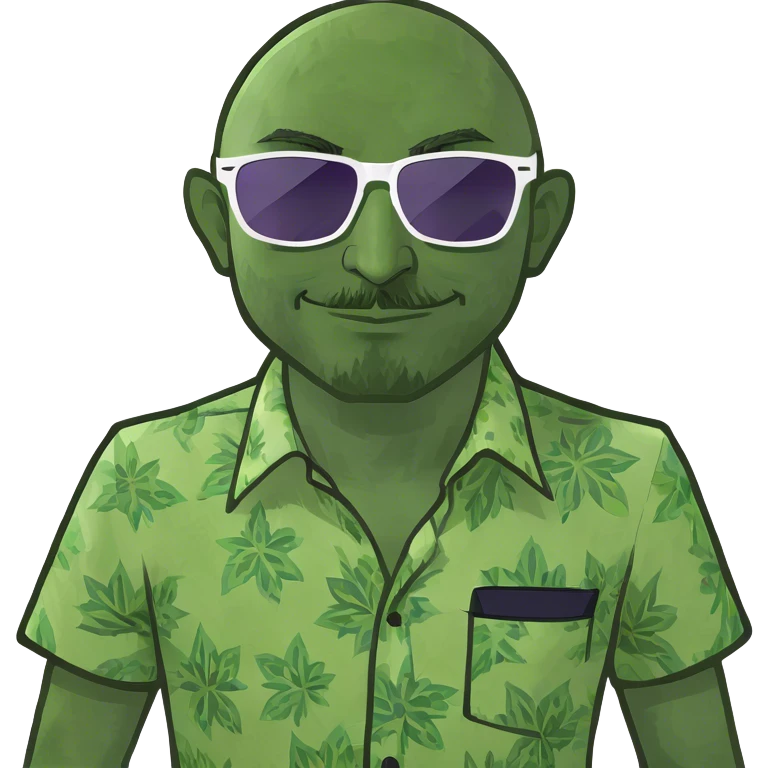 Man on mdma emoji