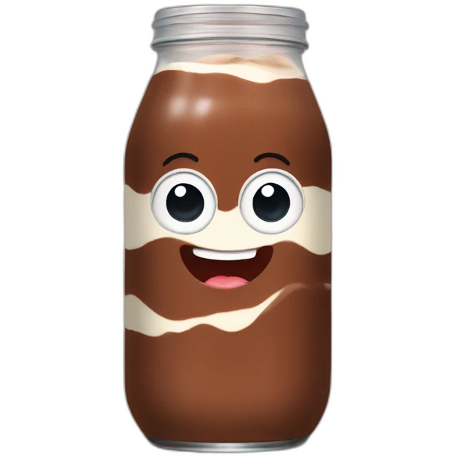 chocolate milk emoji