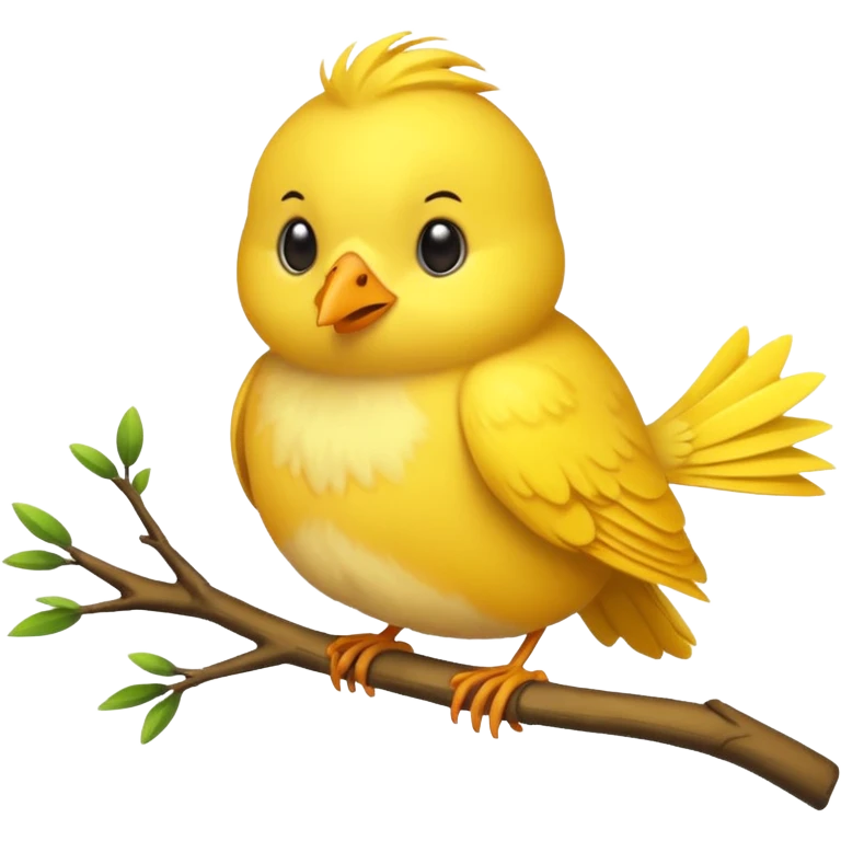 yellow bird emoji