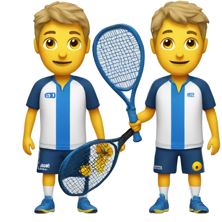 Padel partners emoji