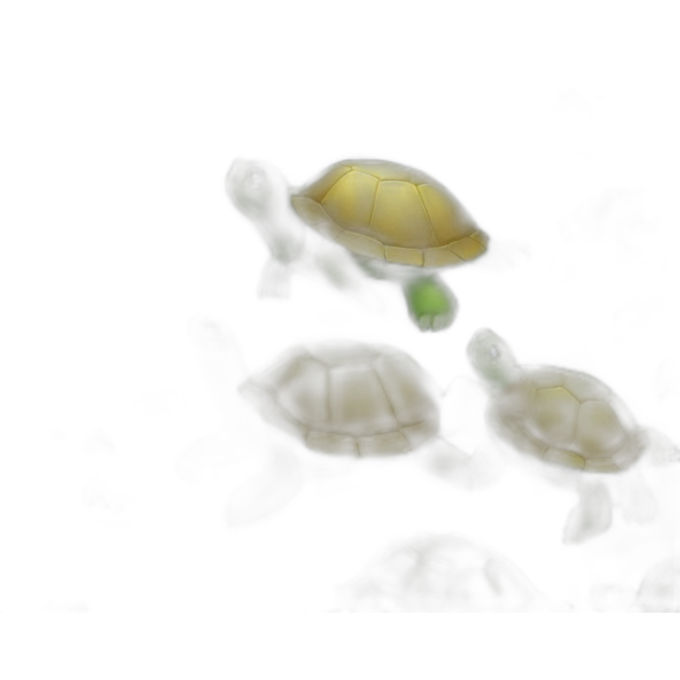 Chat sur tortue emoji