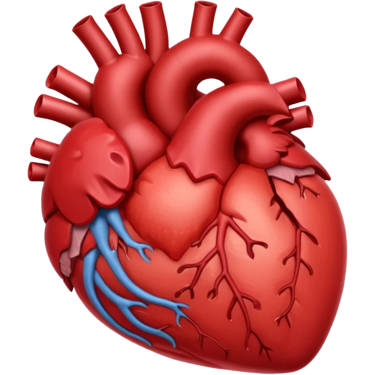 Create an emoji that vomits an avalanche of anatomical hearts🤮🫀 emoji