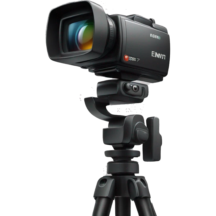 Video camera on the stabilizer emoji