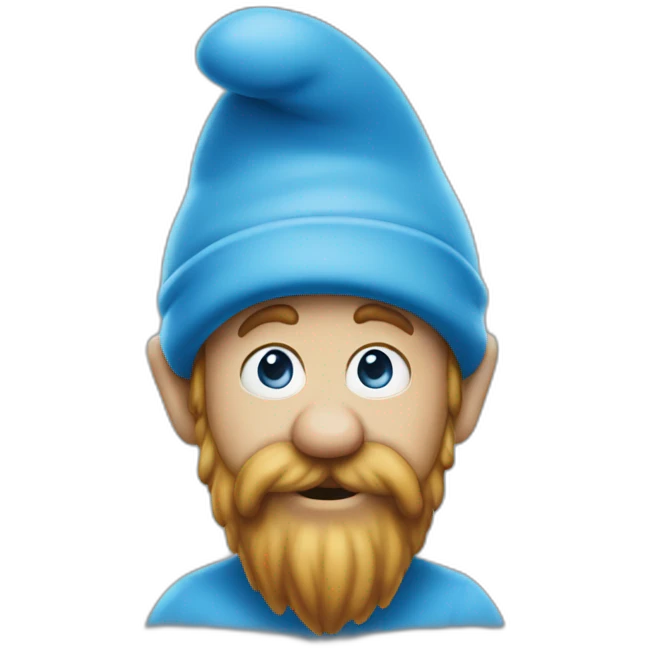 Smurf emoji