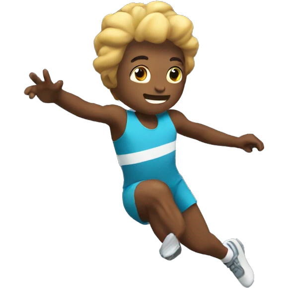 Jump athletics sport emoji