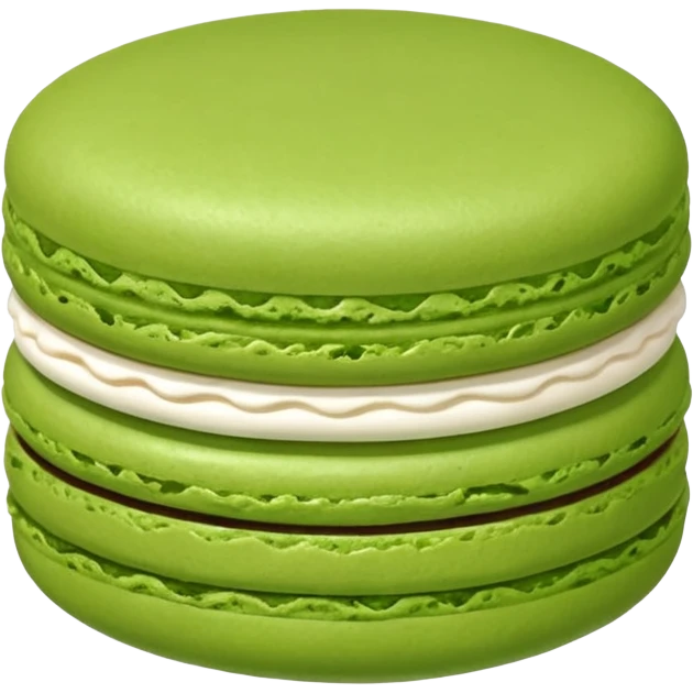Green Macaroon emoji