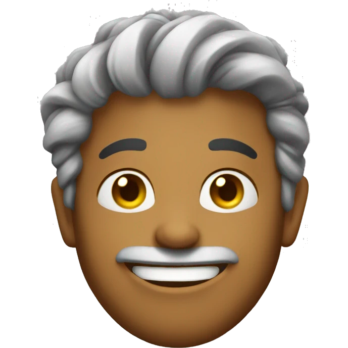 Montei smiling emoji