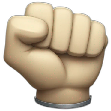Capitan fist machine emoji