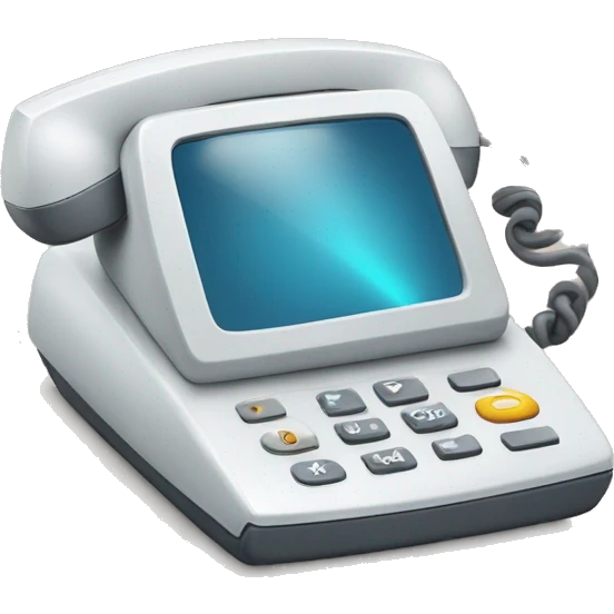 Teléfono móvil apagándose emoji